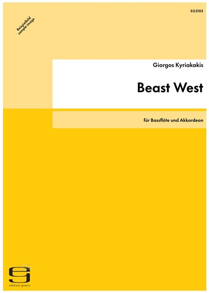 Beast West für Bassflöte und Akkordeon (2008)