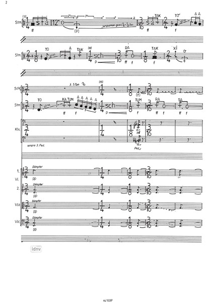 Mikrofarben I für Kammerensemble (2006/07) Mikrofarben I für Kammerensemble (2006/07)