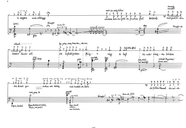 Ophelia für Sopran und Violoncello (1994) Ophelia für Sopran und Violoncello (1994)