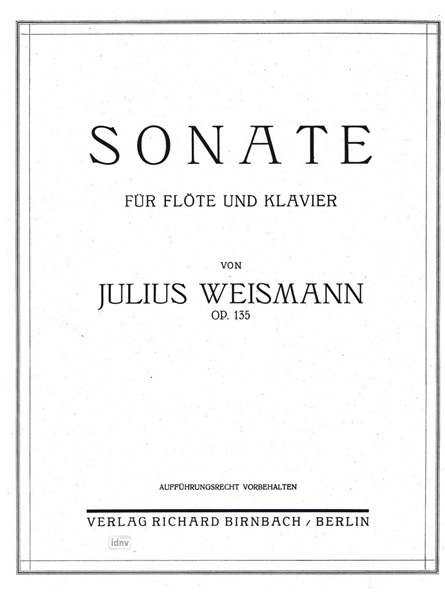 Sonate für Flöte und Klavier op. 135