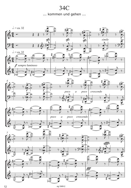 Strophen für Klavier op. 107