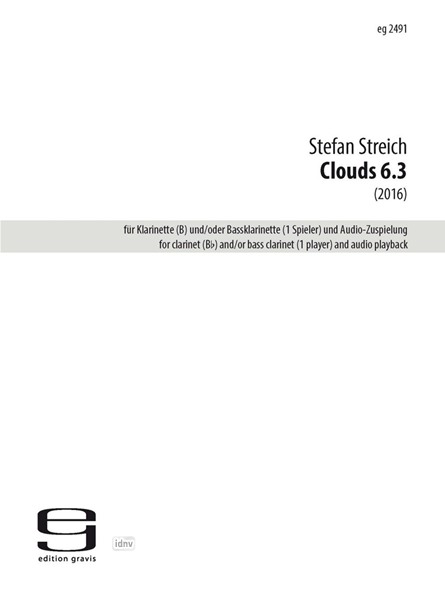 Clouds 6.3 für Klarinette und Audio-Zuspielung (2016)