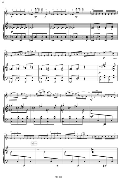 Capriccio für Violine und Klavier Capriccio für Violine und Klavier