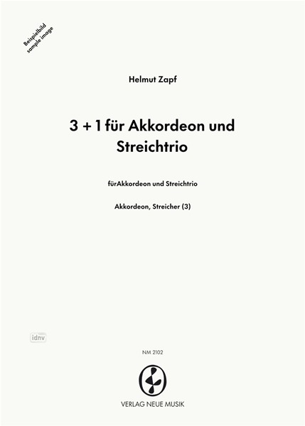 3 + 1 für Akkordeon und Streichtrio