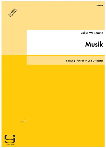 Musik für Fagott und Orchester op. 153 (1947)