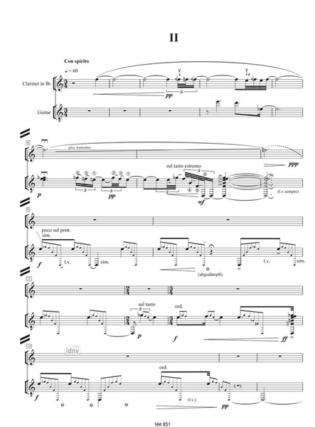 Micro-Ostinati for Clarinet and Guitar Micro-Ostinati for Clarinet and Guitar