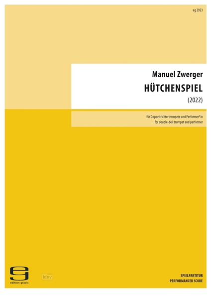 Hütchenspiel für Doppeltrichtertrompete und Performer*in (2022)