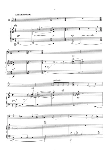 Sonare für Blockflöten und Akkordeon oder für Klarinette und Akkordeon (1981)