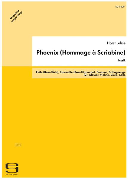 Phoenix (Hommage à Scriabine) für Kammerensemble (1983)