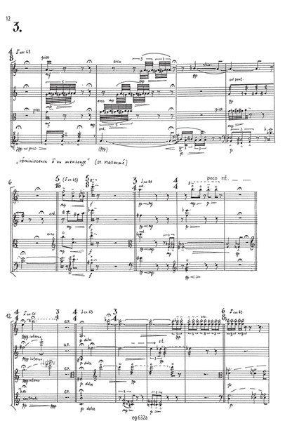 Wenn aus der Ferne… für Streichquartett op. 83a (1998/99) Wenn aus der Ferne… für Streichquartett op. 83a (1998/99)