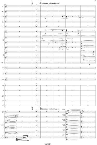 Bericht über den letzten Stand der Dinge für großes Orchester Bericht über den letzten Stand der Dinge für großes Orchester