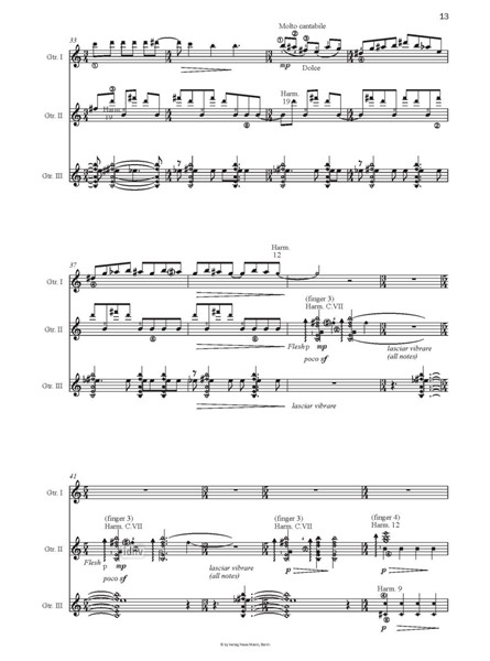 Tres Tristes Trios für drei Gitarren Tres Tristes Trios für drei Gitarren