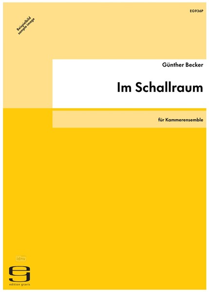 Im Schallraum für Kammerensemble (2004)