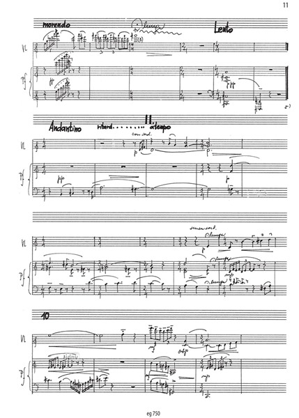 Sonata lirica für Violine und Klavier (1994) Sonata lirica für Violine und Klavier (1994)