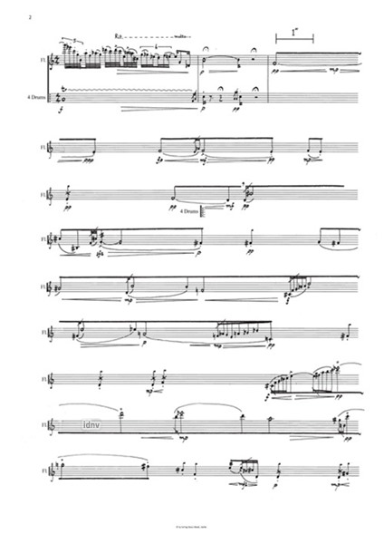 To Jardenna für Flöte, Percussion und Sprecher (optional) (1977, rev. 1983) To Jardenna für Flöte, Percussion und Sprecher (optional) (1977, rev. 1983)