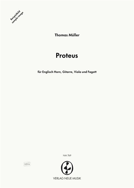 Proteus für Englisch Horn, Gitarre, Viola und Fagott