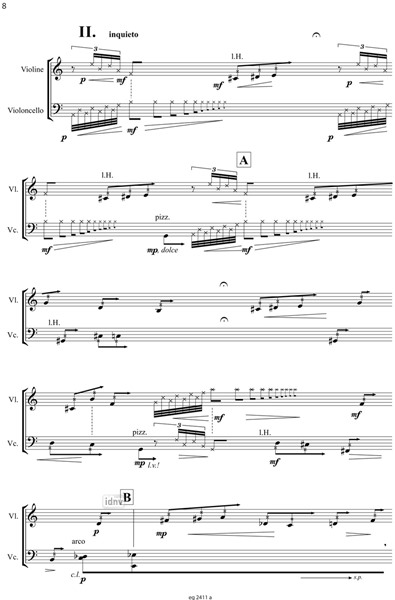 Idyllen für Violine und Violoncello (1987) Idyllen für Violine und Violoncello (1987)