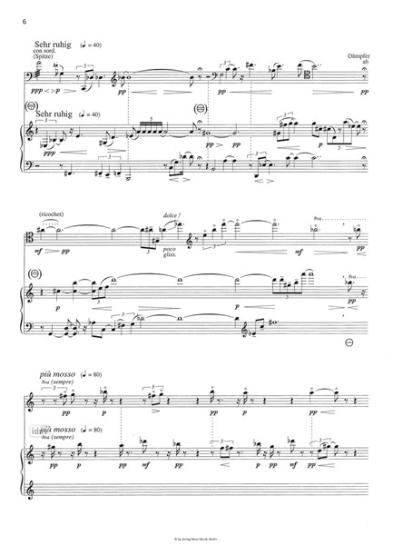 Versuchte Annäherung für Akkordeon und Cello (1990) Versuchte Annäherung für Akkordeon und Cello (1990)