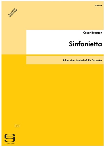 Sinfonietta für Orchester (1982)