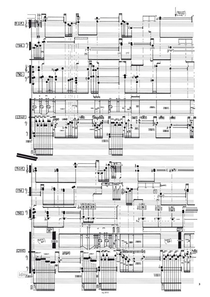 A Thing Made Whole (III) für Bassflöte (oder Bassklarinette), Violoncello, Posaune und Klavier (2017)