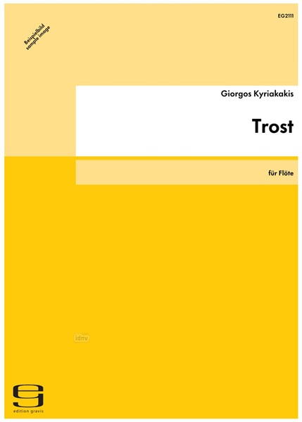 Trost für Flöte (2013)