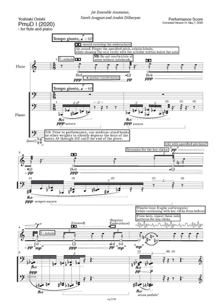 PmuD I für Flöte und Klavier (2020) PmuD I für Flöte und Klavier (2020)