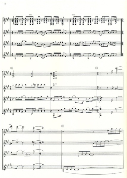 Sonatina Tropical für vier Gitarren Sonatina Tropical für vier Gitarren