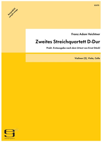 Zweites Streichquartett D-Dur für Streichquartett (1796/99)