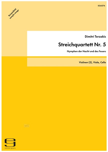 Streichquartett Nr. 5 für Streichquartett (1999)