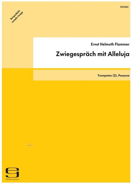 Zwiegespräch mit Alleluja für Bläserensemble (1980)