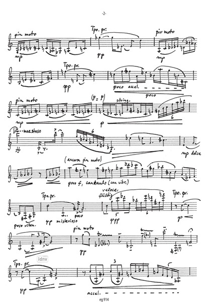 Astron für Klarinette und Klavier-Resonanzen ad libitum (2004)