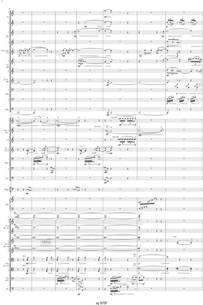 Bericht über den letzten Stand der Dinge für großes Orchester Bericht über den letzten Stand der Dinge für großes Orchester