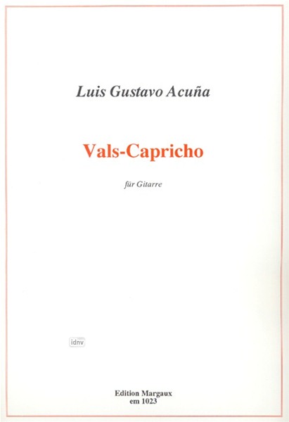 Vals-Capricho für Gitarre