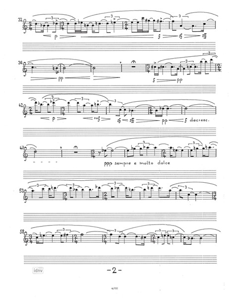 Niemandsland für Flöte solo op. 37 (1981) Niemandsland für Flöte solo op. 37 (1981)