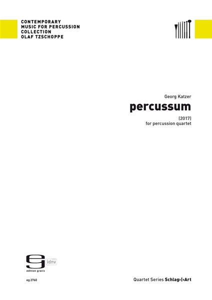 percussum für Schlagzeugquartett (2016)