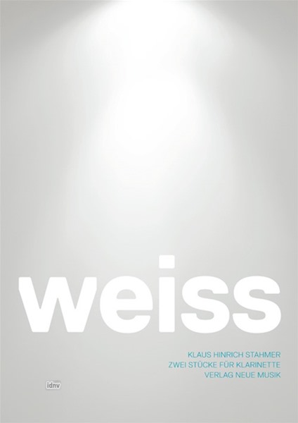 weiss für Klarinette (2014)