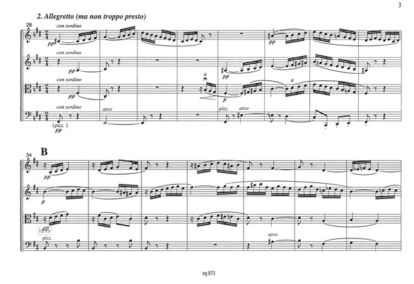 Neun Stücke für Streichquartett op. 45 (1931/36) Neun Stücke für Streichquartett op. 45 (1931/36)