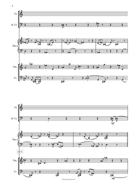 Melodies & Mobiles für Ensemble (2021) Melodies & Mobiles für Ensemble (2021)