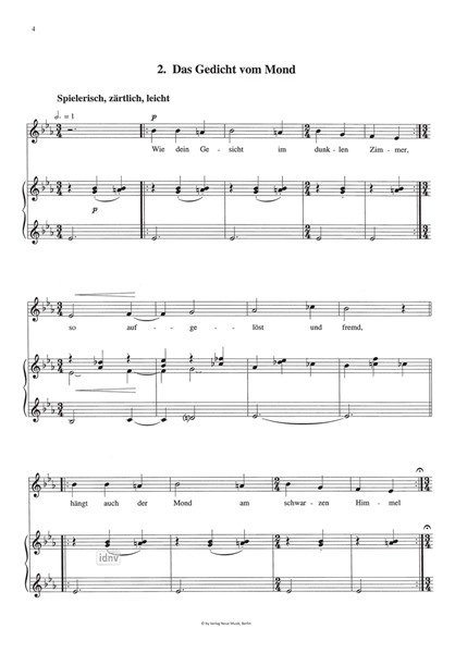 Liebsame Beschäftigung für Gesang und Klavier Liebsame Beschäftigung für Gesang und Klavier