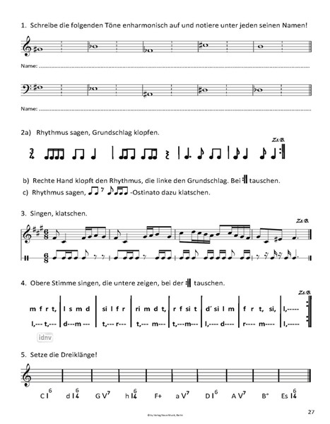 Solfège. Heft 4 Solfège. Heft 4