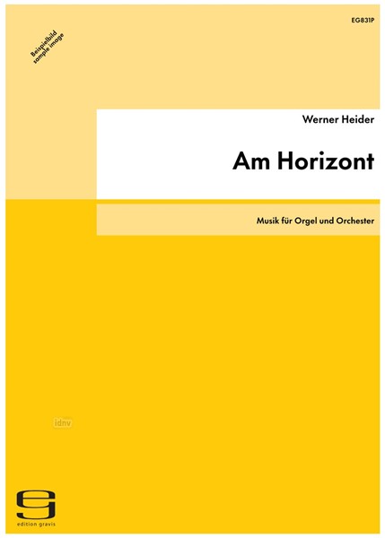 Am Horizont für Orgel und Orchester (2002)