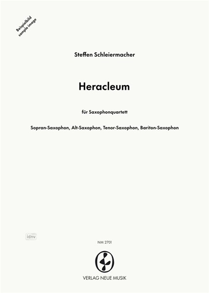Heracleum für Saxophonquartett