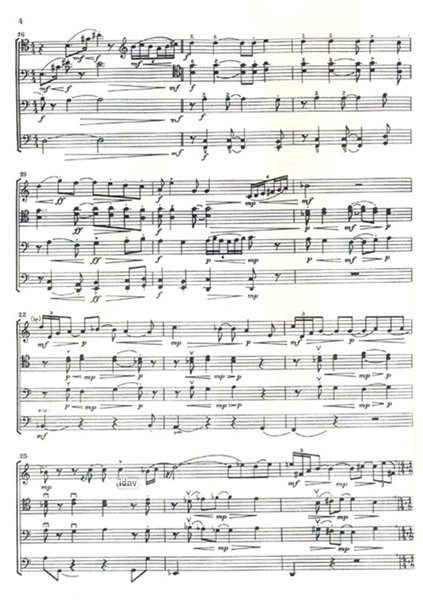 Intermezzo eines Liebhabers für vier Violoncelli Intermezzo eines Liebhabers für vier Violoncelli