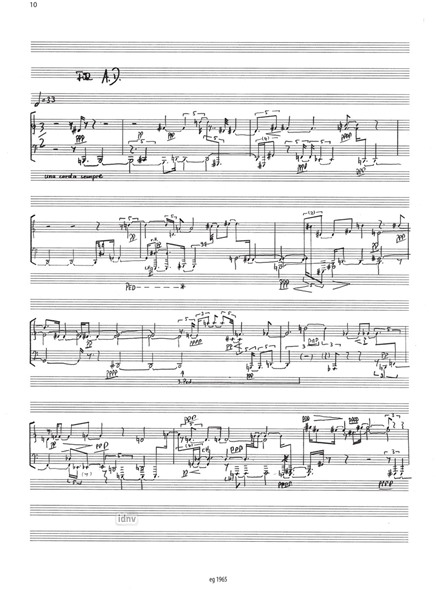 Fünf Klavierstücke für Klavier (1987/1988) Fünf Klavierstücke für Klavier (1987/1988)