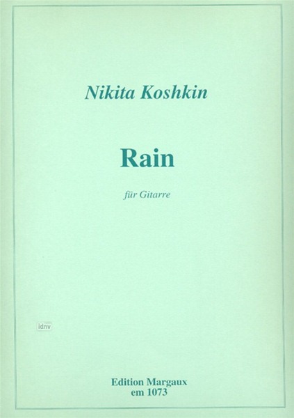 Rain für Gitarre