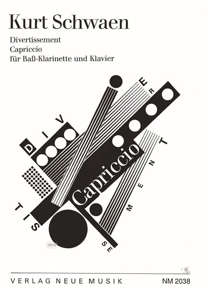 Divertissement / Capriccio für Bass-Klarinette und Klavier