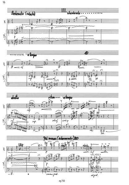Sonata lirica für Violine und Klavier (1994) Sonata lirica für Violine und Klavier (1994)