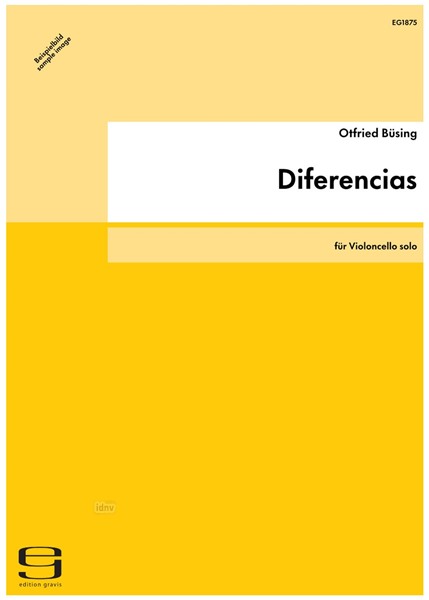 Diferencias für Violoncello solo (2010)