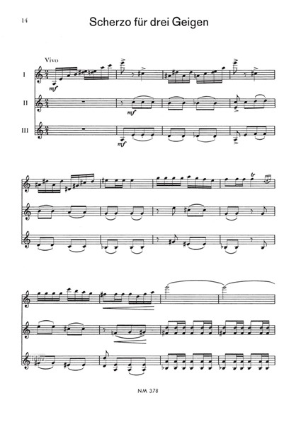 Spatzenmusik für 2, 3 und mehr Geigen Spatzenmusik für 2, 3 und mehr Geigen