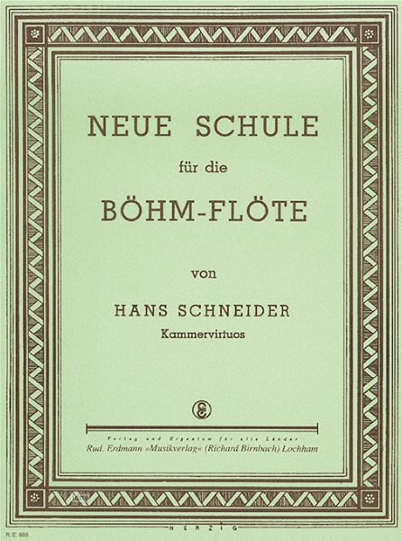 Neue Schule für die Böhmflöte Neue Schule für die Böhmflöte
